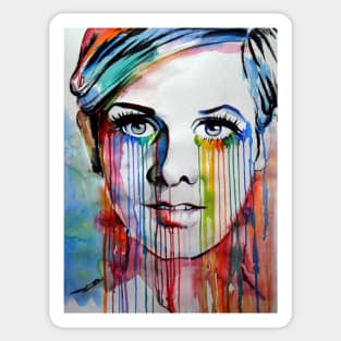 Twiggy III Sticker